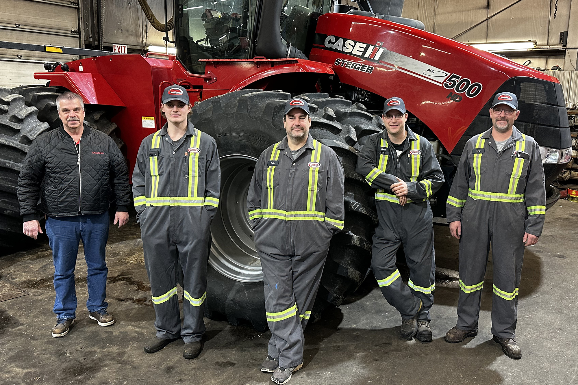 Case IH Pinnacle Service Award for Chamberlain